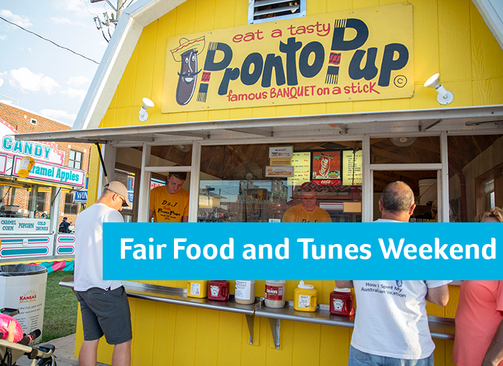 Event Promo Photo For 'Food and Tunes' Weekend at the Kansas State Fairgrounds
