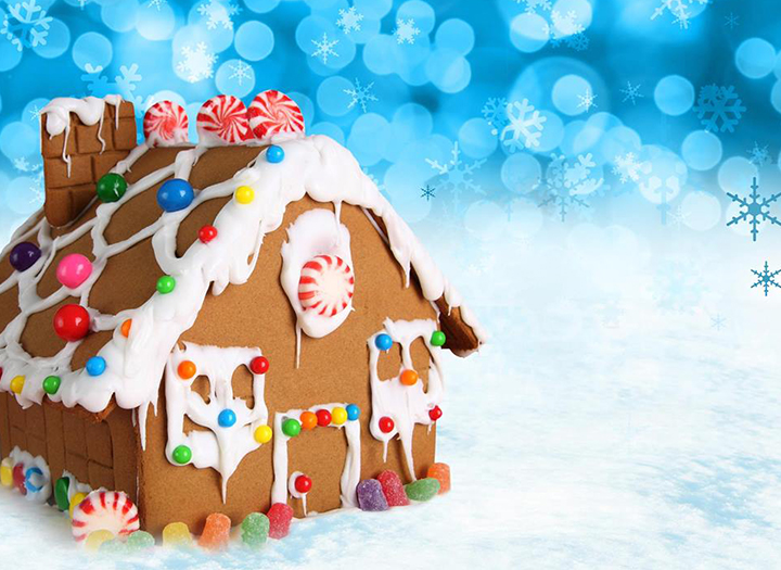 Gingerbread House Decorating Photo