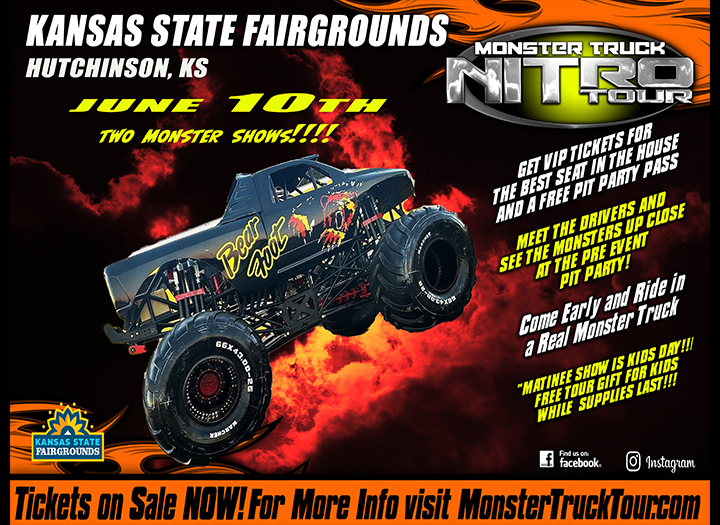 Event Promo Photo For Monster Truck Nitro Tour