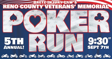 Event Promo Photo For 5th Annual Reno County Veterans' Memorial Poker Run