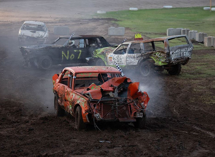 Event Promo Photo For Demo Derby at the Kansas State Fair