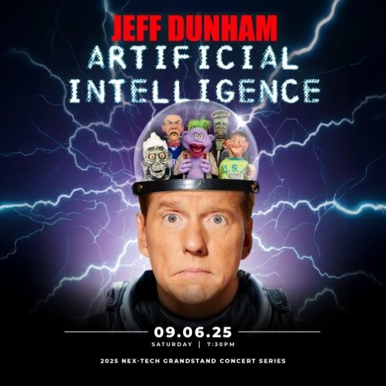 Event Promo Photo For Jeff Dunham 'Artificial Intelligence' at the 2025 Kansas State Fair