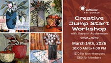 Event Promo Photo For Mixed Media Workshop at the Hutchinson Art Center