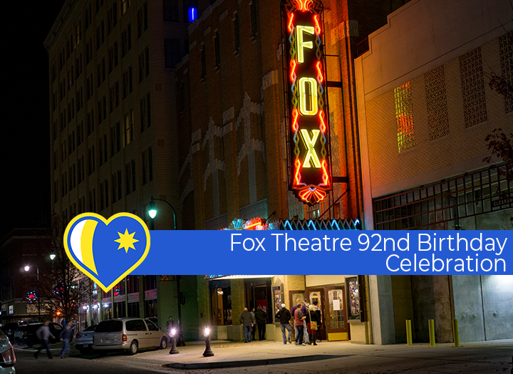 Event Promo Photo For Celebrating 92 Years at Hutchinson's Historic Fox Theatre