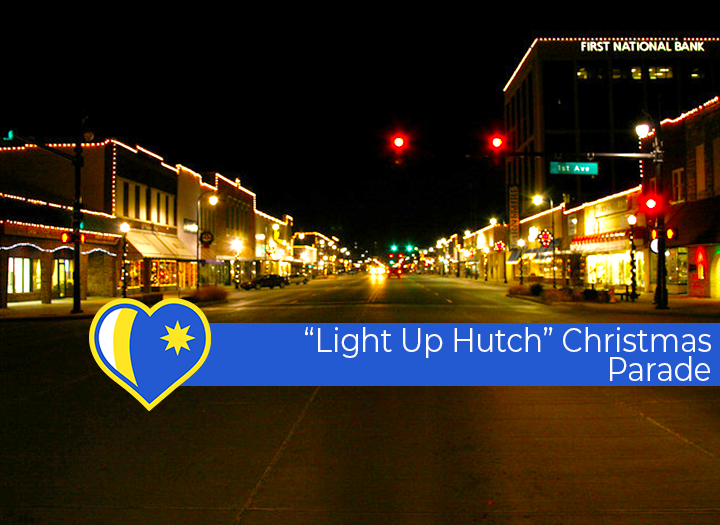 "Light Up Hutch" Christmas Parade Photo - Click Here to See