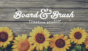 Board & Brush's Logo