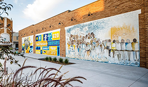 Chester I. Lewis Park Mural's Image