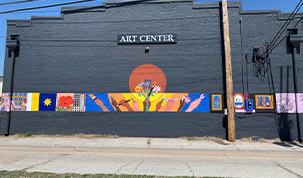 Hutchinson Art Center Mural's Logo