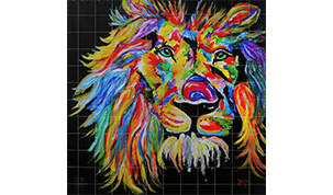 Rainbow Lion's Logo