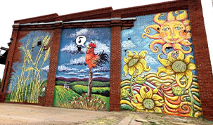 Triptych Murals's photo