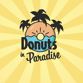 Donuts in Paradise's Logo