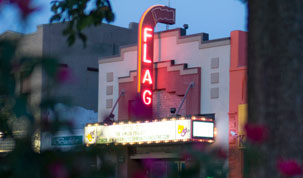 The Flag Theatre's Logo