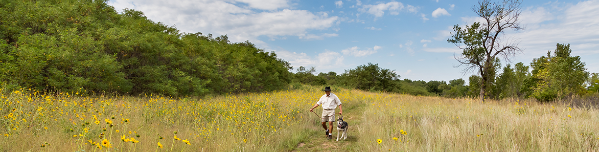 Banner for Hiking and Biking Trails
